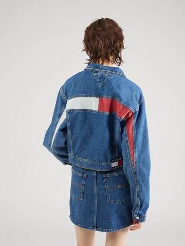 Tommy Jeans Демисезонная куртка 'CLAIRE' в Синий: спереди