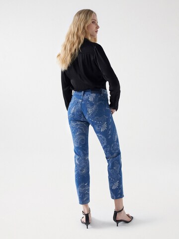 Coupe slim Jean Salsa Jeans en bleu