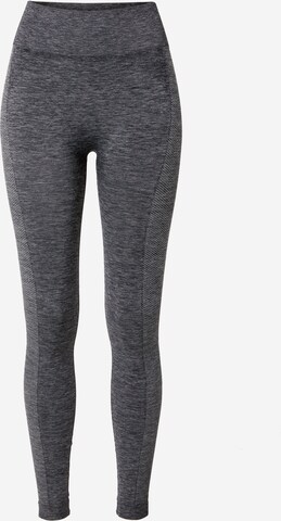 Castore Skinny Leggings in Schwarz: predná strana