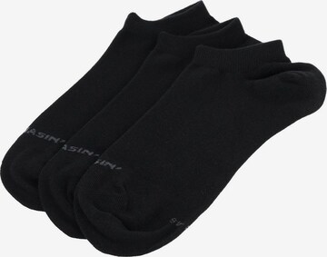 CHASIN' Socks in Black: front