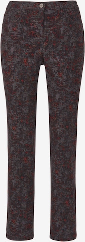 Goldner Regular Pants 'CARLA' in Grey: front