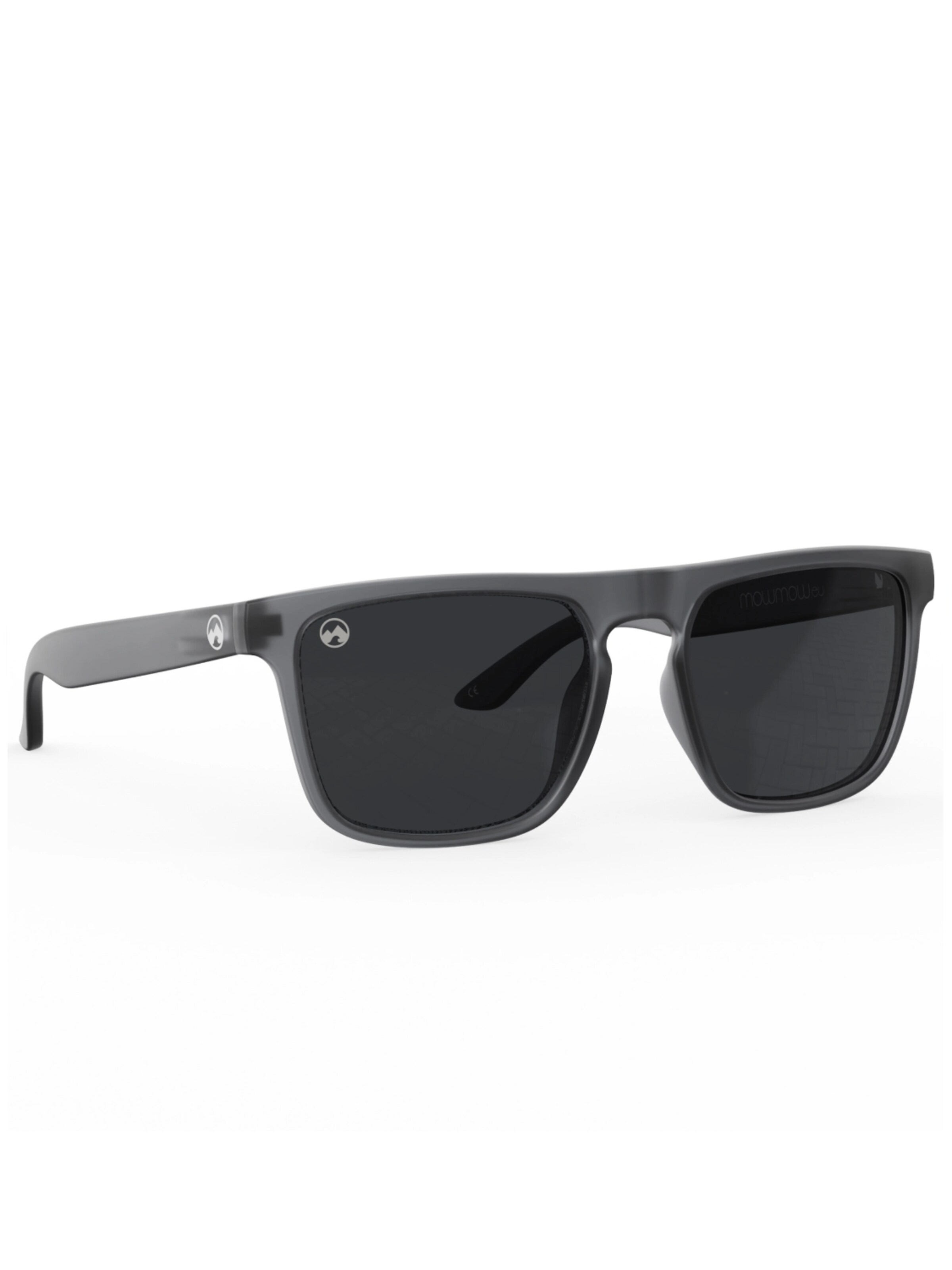Mowmow Sportzonnebril 'MowMow Thor Sunglasses - Polarized - Men - Women - Black' in Grijs