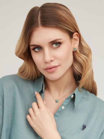 Collana 'Janet' di U.S. POLO ASSN. in giallo: frontale