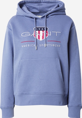 Felpa di GANT in blu: frontale