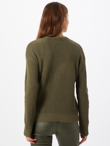 PIECES Knit cardigan 'KARIE' in Green