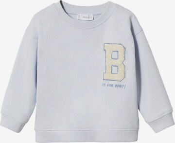 MANGO KIDS Sweatshirt in Blue: front