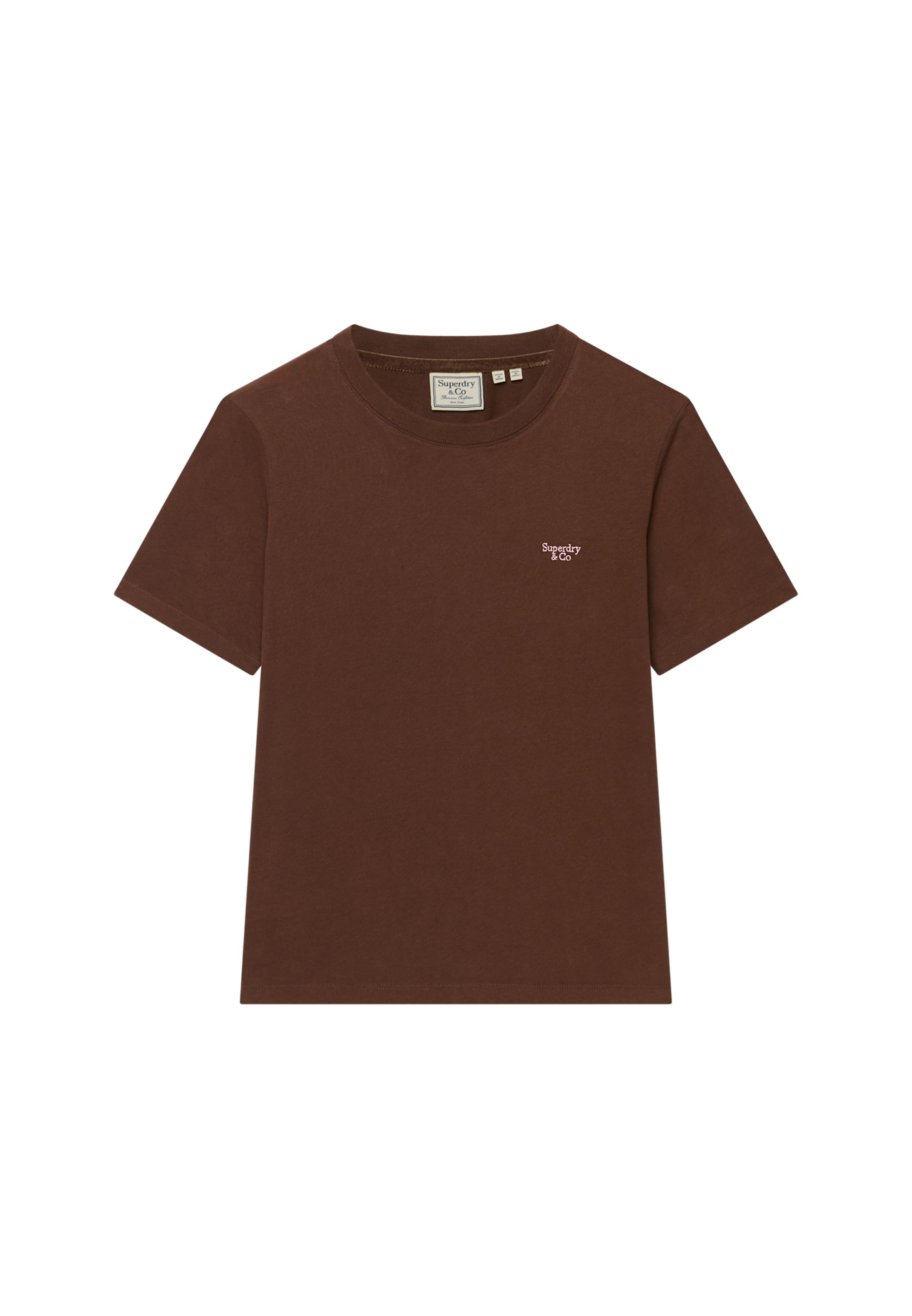 Superdry & Co - Camiseta en marrón: frente