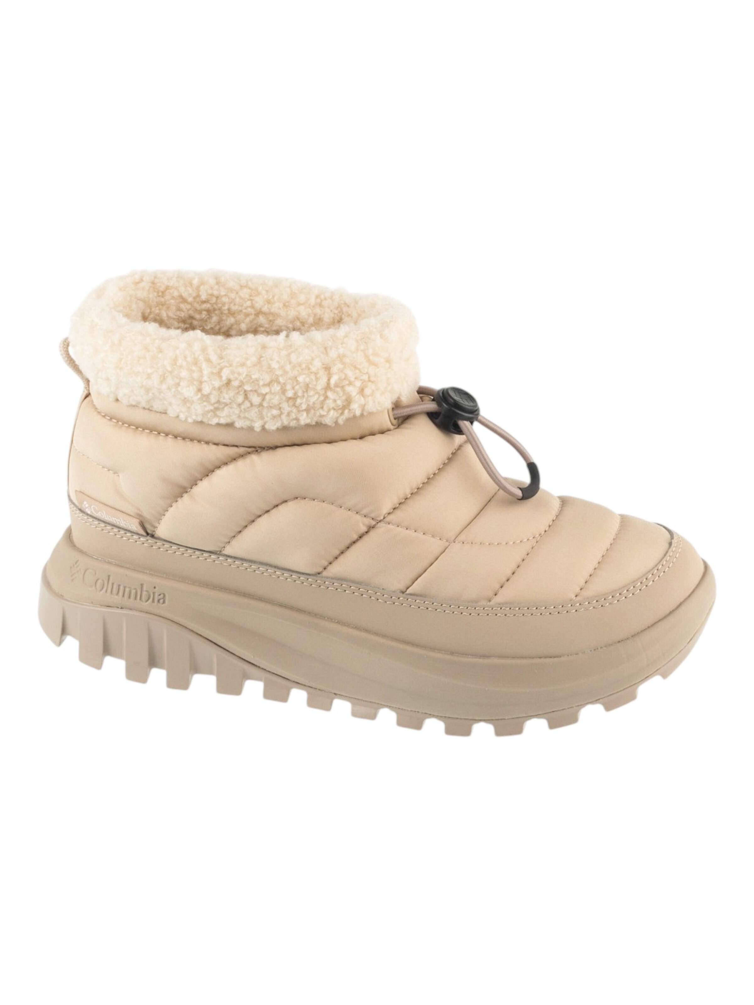 COLUMBIA Boots 'Snowtrot Shorty'‌‌‌‌‌‌‌‌ in Beige: Vorderseite