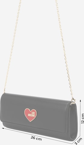 Love Moschino Pisemska torbica 'SMART DAILY' | črna barva