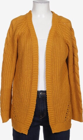 ABOUT YOU Sweater & Cardigan in M in Orange: front