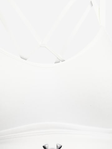 Bustier Soutien-gorge de sport 'Infinity' UNDER ARMOUR en blanc
