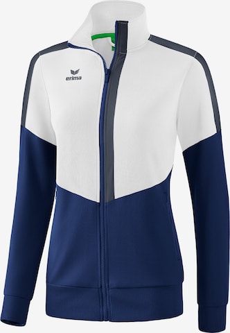 ERIMA Athletic Jacket in White: front