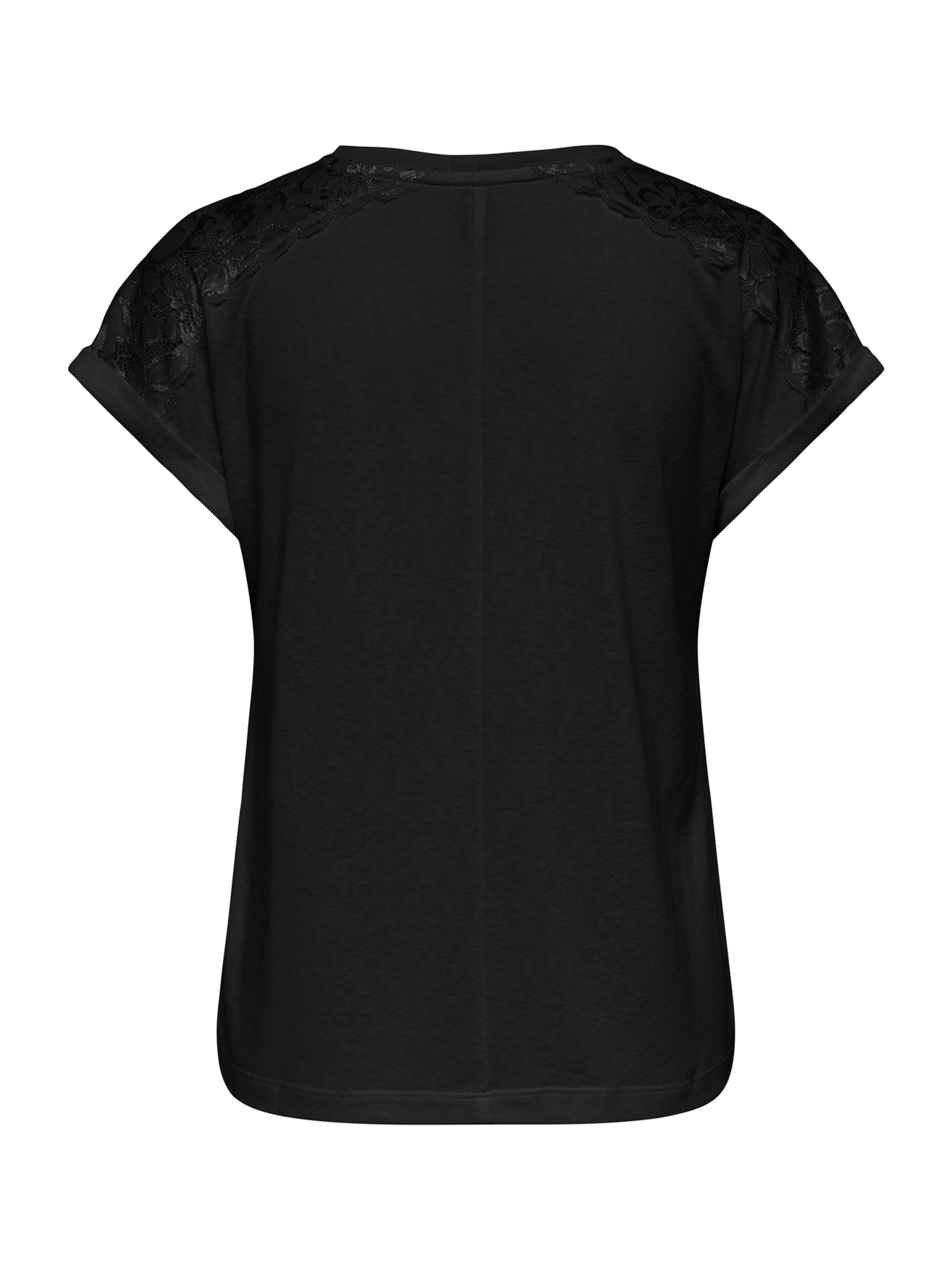 ONLY T-Shirt 'ONLAMANDA' in Schwarz
