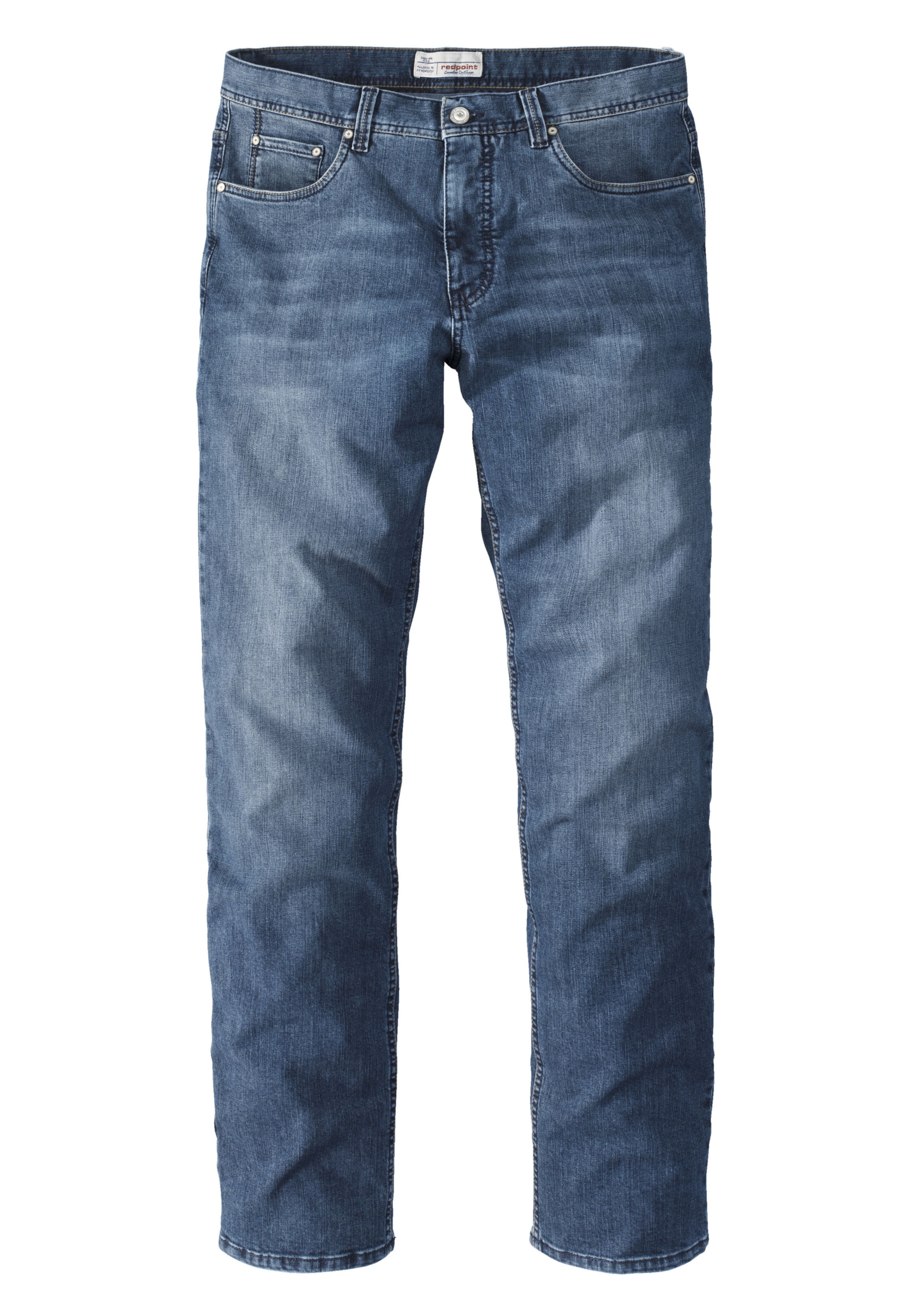 REDPOINT Regular Jeans in Blau: Vorderseite