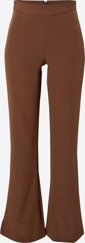 Cotton On Flared Pants in Brown: front