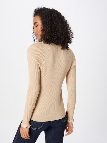 VILA Knit cardigan in Beige