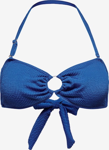 ONLY Bikinitop 'Alba' in Blauw: voorkant