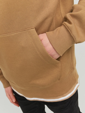 JACK & JONES Sweatshirt 'Star' i brun