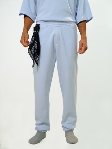 Alessandro Magno Loose fit Workout Pants 'CORE 2.0' in Blue: front
