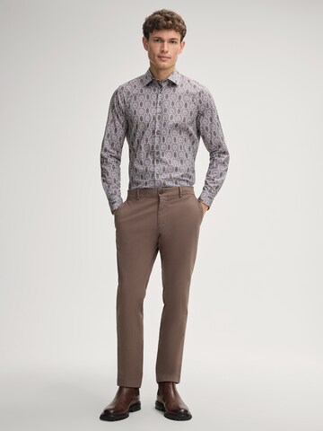 Coupe slim Chemise 'Pit' JOOP! en gris