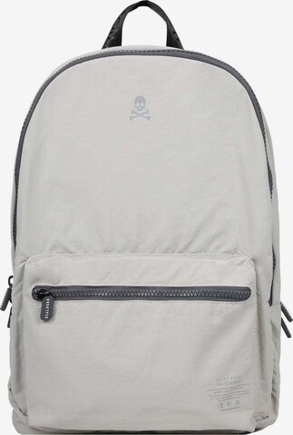 Scalpers Backpack in Grey: front
