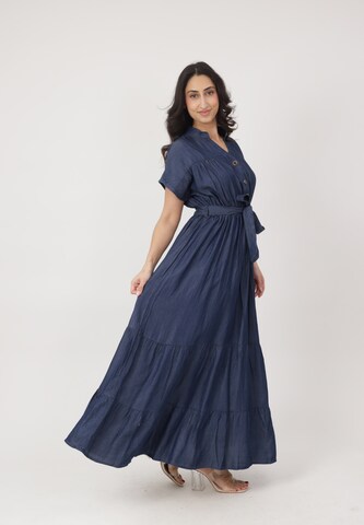 Robe Elara en bleu