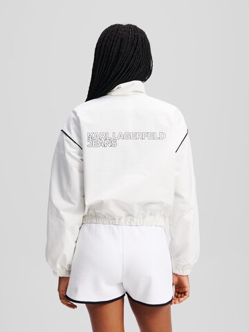 Giacca di mezza stagione di KARL LAGERFELD JEANS in bianco