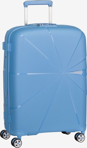 American Tourister Cart ' Starvibe Spinner 67 EXP ' in Blue: front
