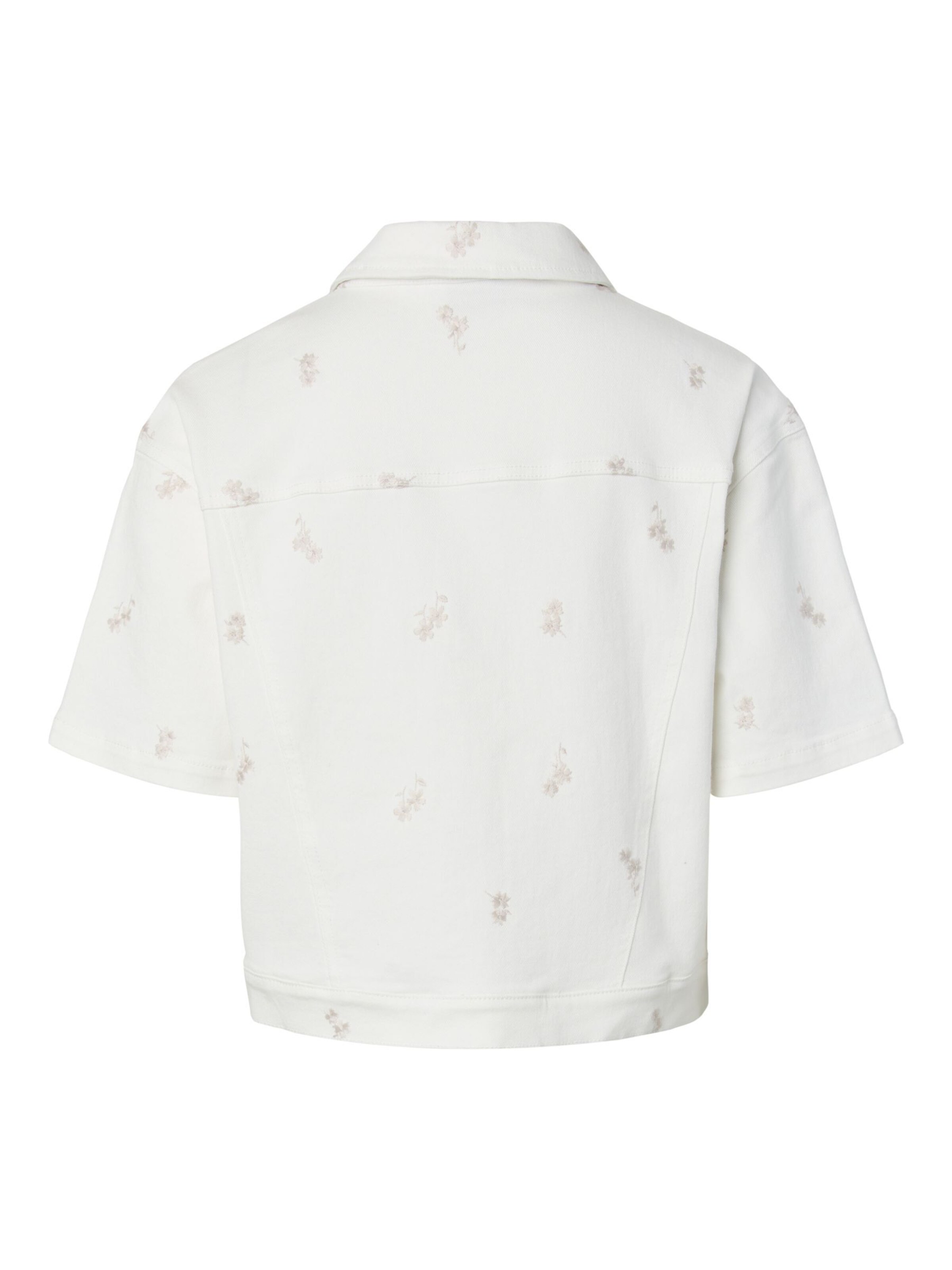 PIECES Bluse 'PCVIOLET' i hvid