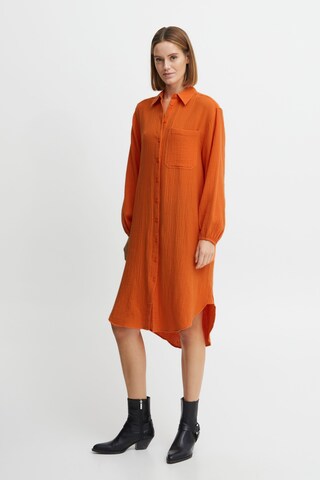 Abito camicia 'Berlin' di b.young in arancione