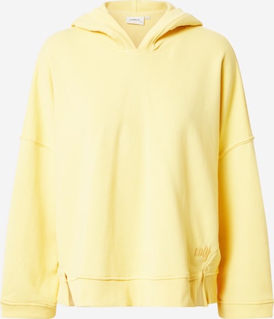 ONLY Sweat-shirt 'ENJA' en jaune pastel, Vue avec produit