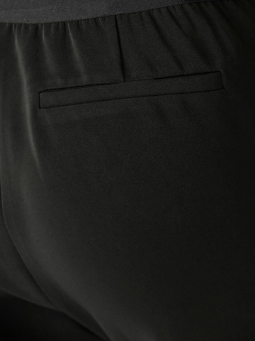 Regular Pantalon 'Amira' co'couture en noir