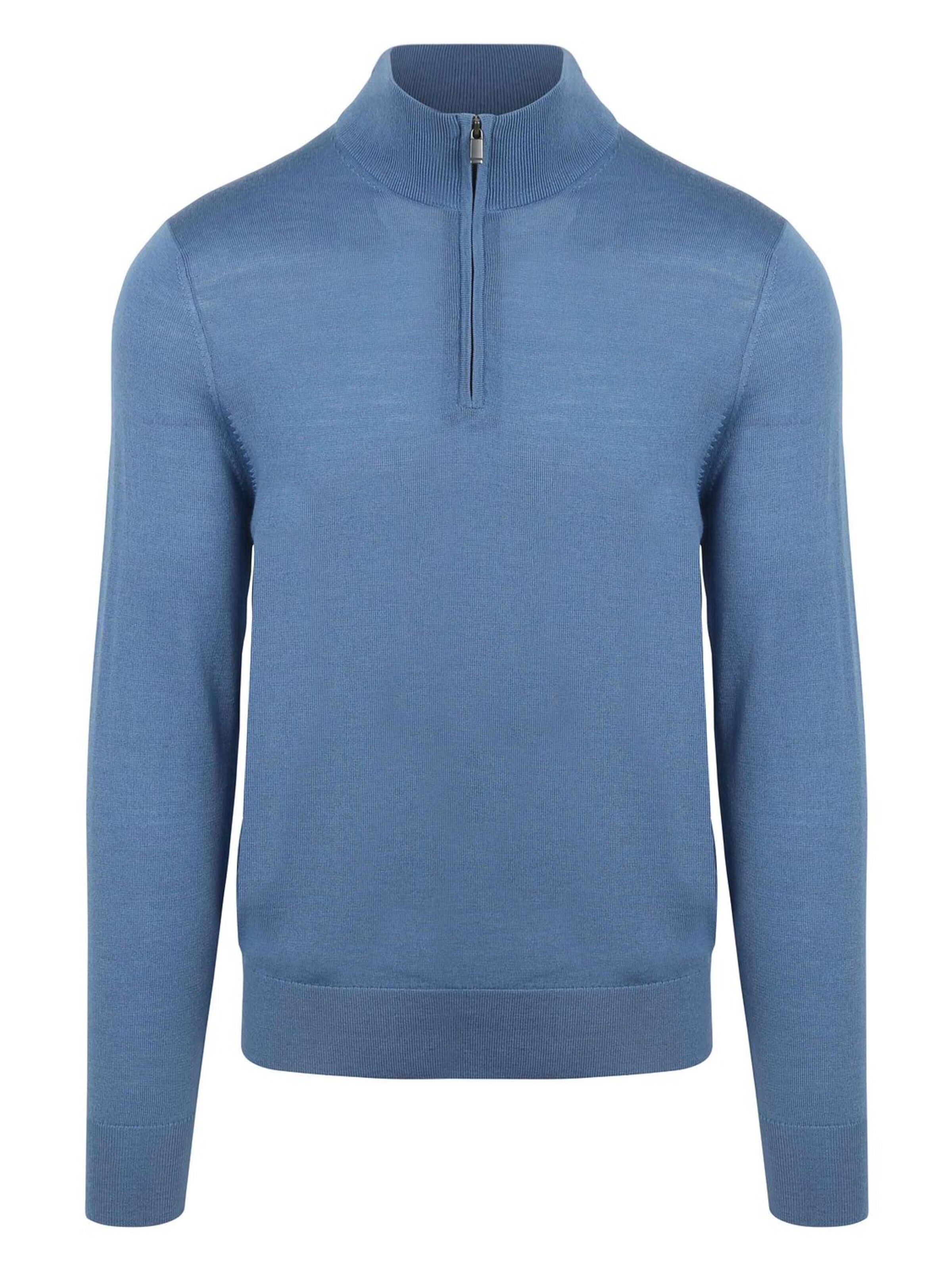Suitable Shirt in Blue: front