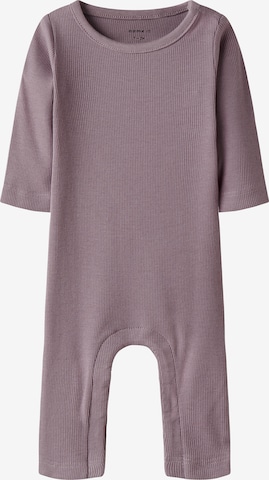 Barboteuse / body 'NBNNakal' NAME IT en violet : devant