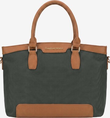 Borsa a spalla di GianMarco Venturi in verde: frontale