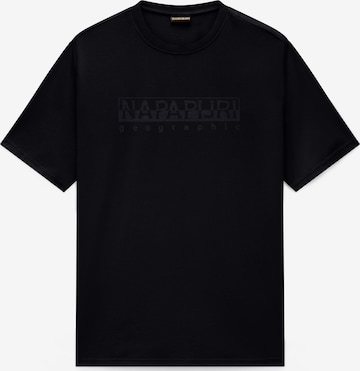 NAPAPIJRI Paita 'S-Bollo' värissä musta: etupuoli