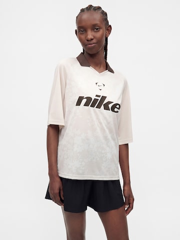 Nike Sportswear Majica | rjava barva
