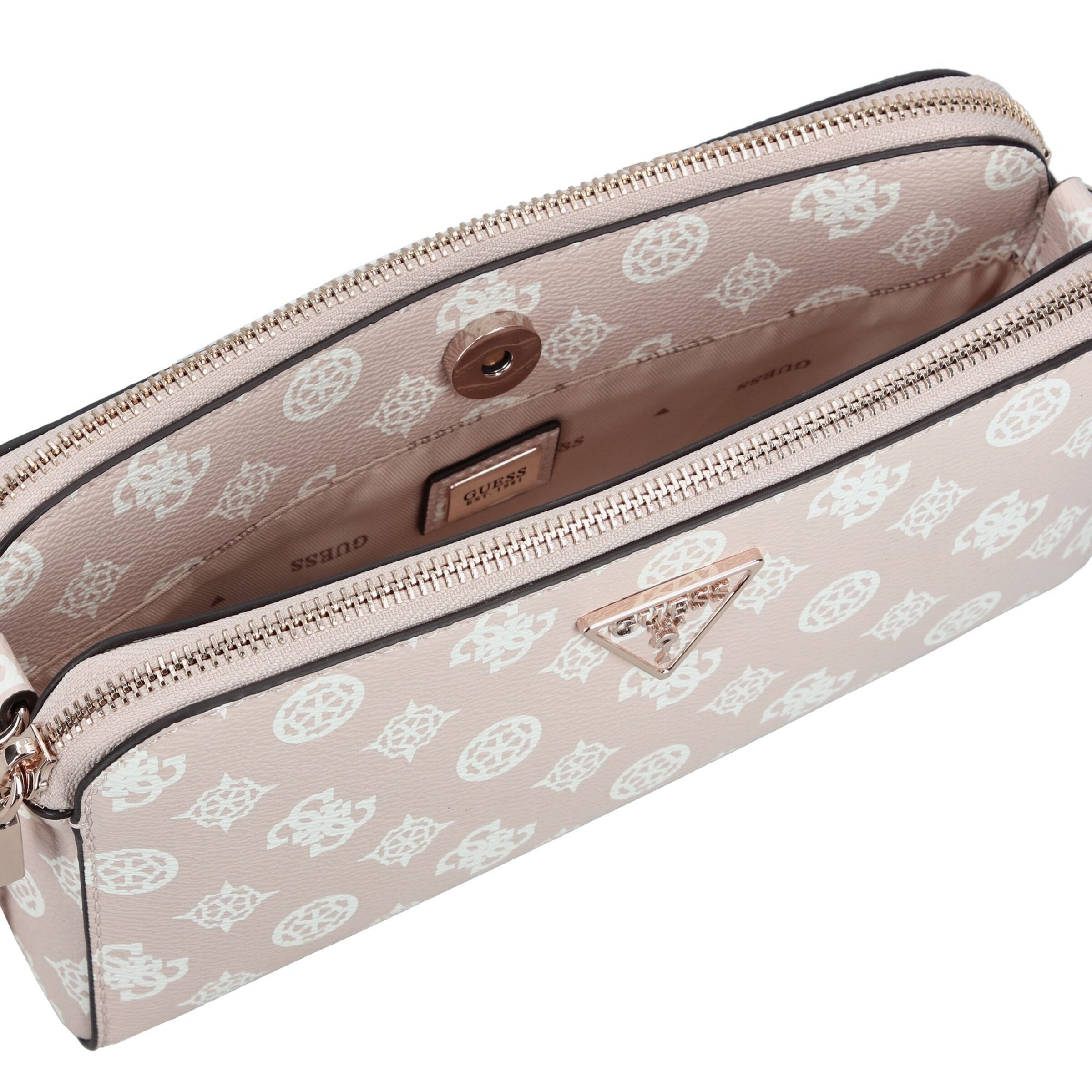 GUESS Schoudertas 'Eco Erica' in Roze