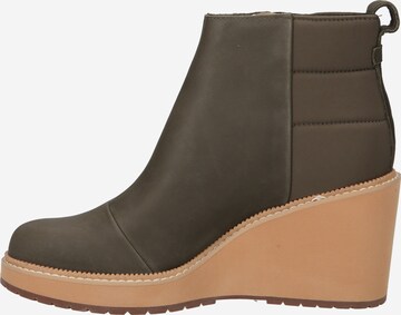 TOMS Ankle Boots 'RAVEN' in Green