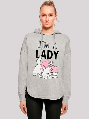 F4NT4STIC Shirt 'Disney Aristocats Lady' in Grau: Vorderseite