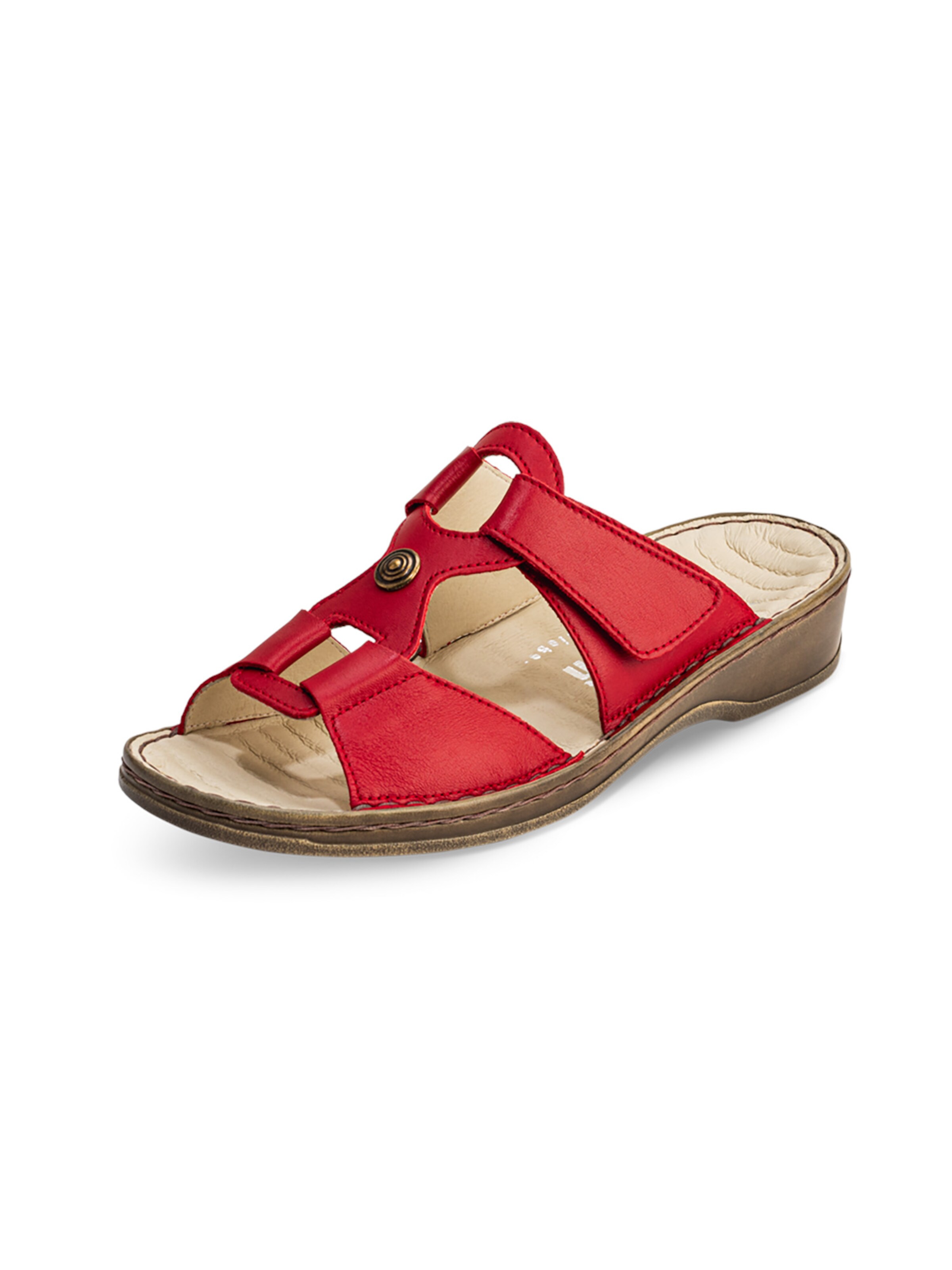 Zoccoletto di VITAFORM in rosso: frontale