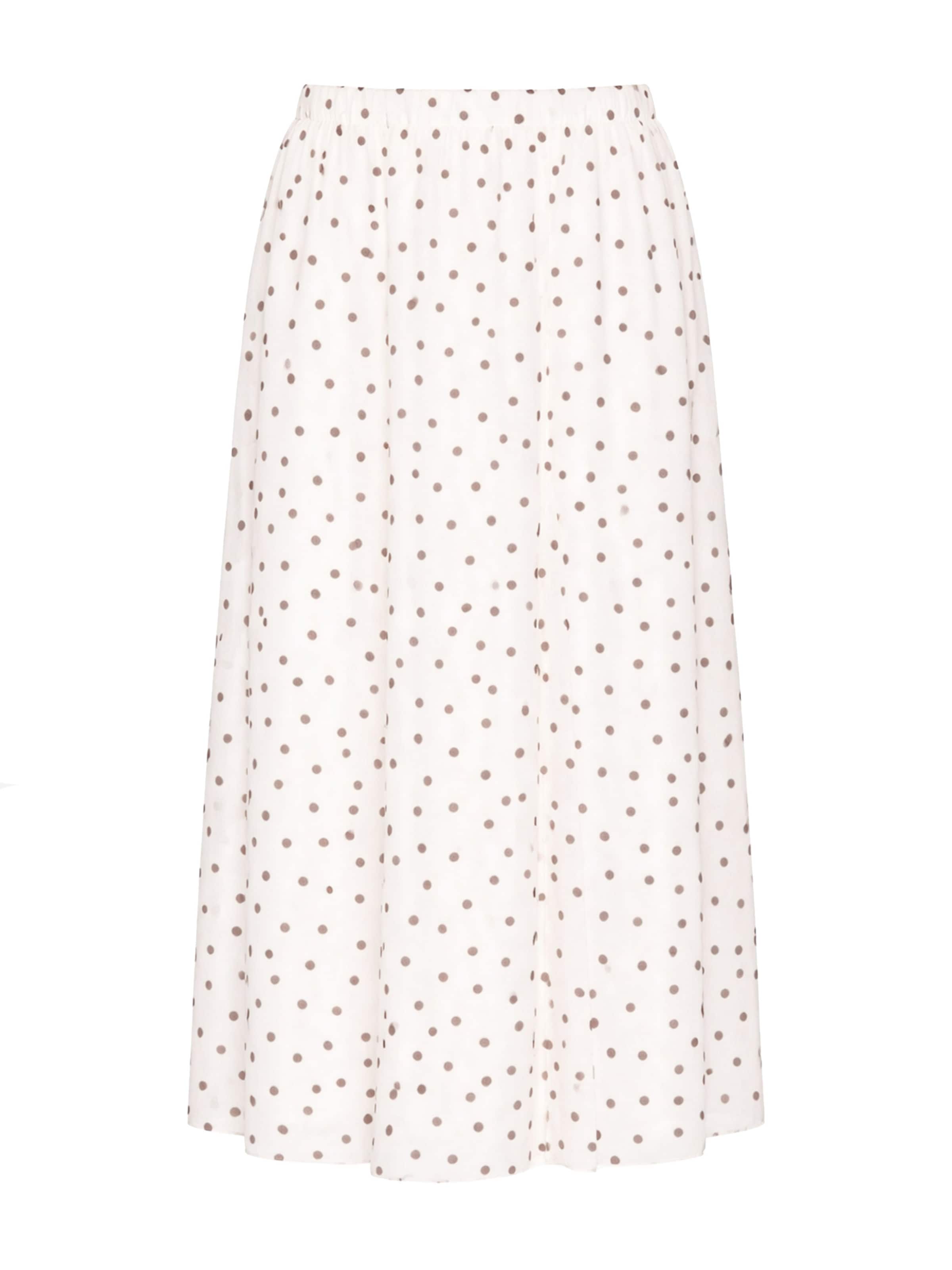 SASSYCLASSY Skirt in White: front