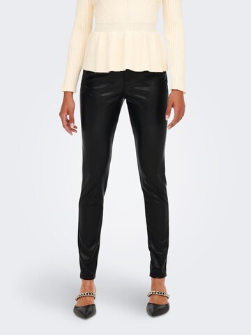 ONLY Skinny Trousers 'Jessie' in Black: front