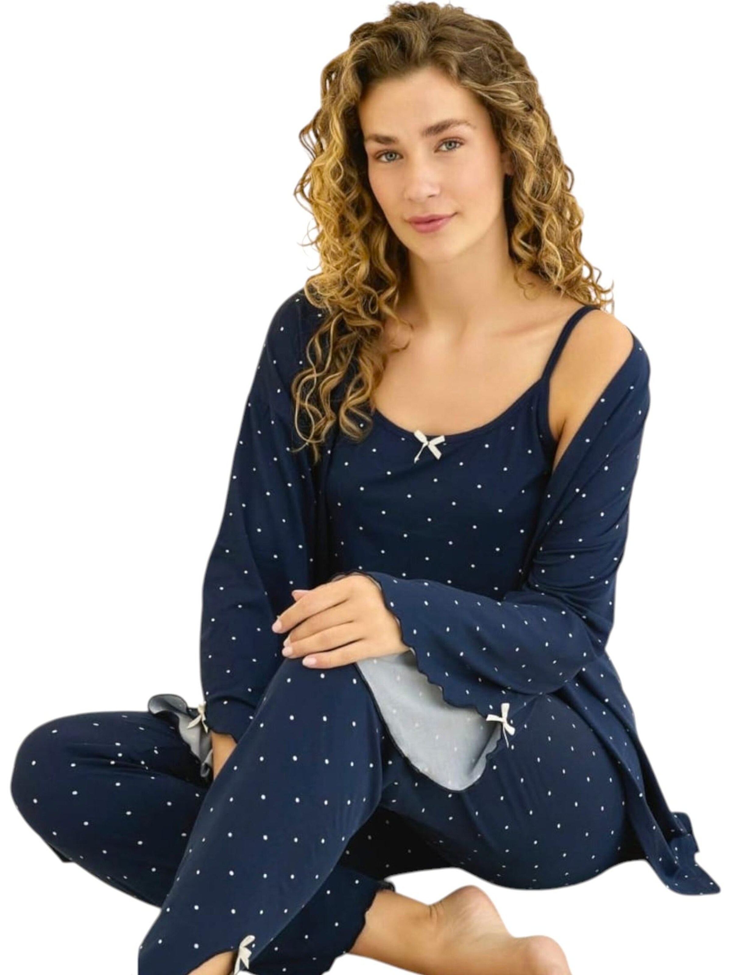 fashionshowcase Pajama 'LoungeDream' in Blue