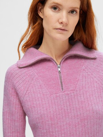 SELECTED FEMME Pullover 'Lulu Mika' i pink