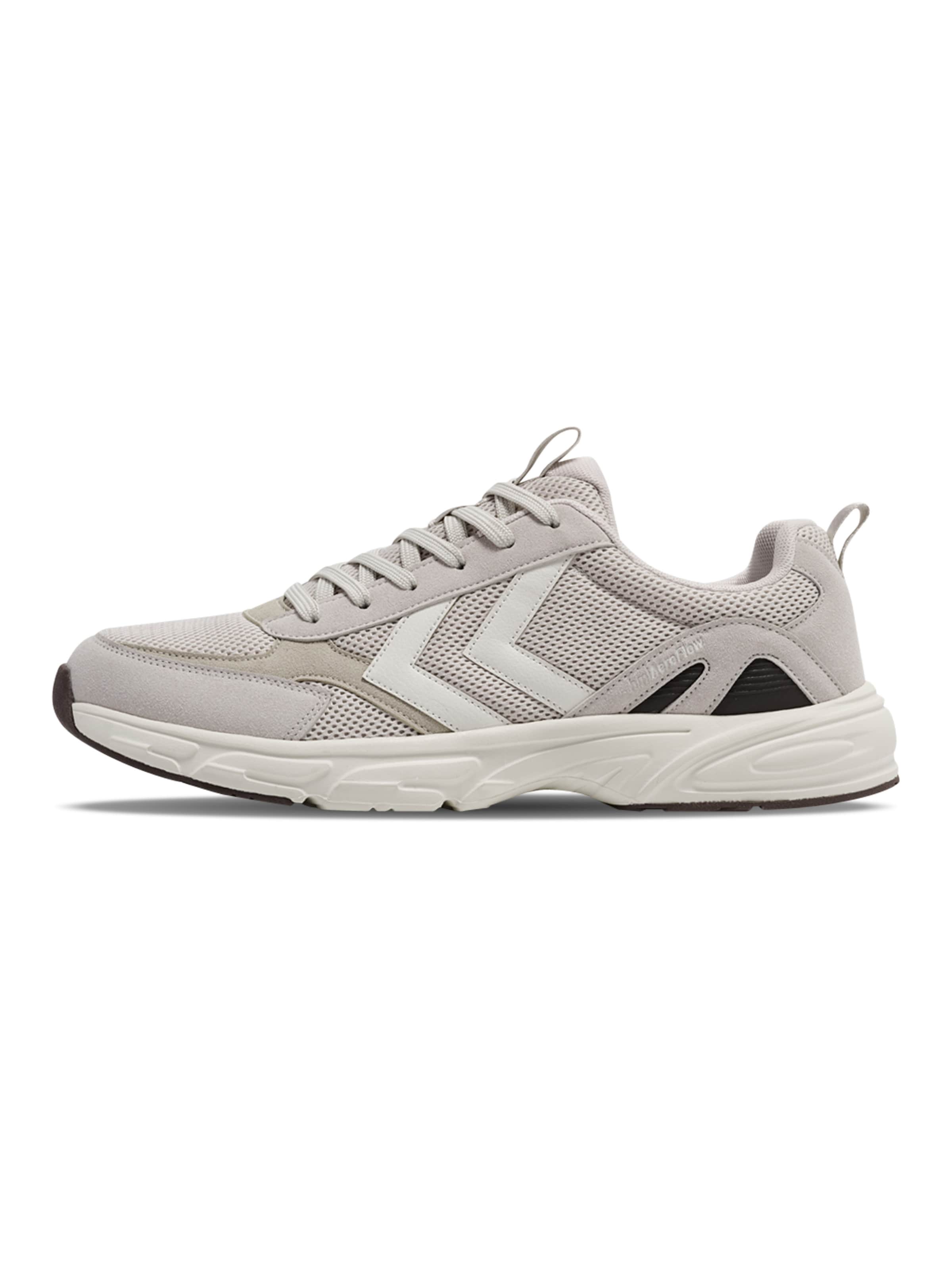 Hummel Sneaker in Silber: Vorderseite