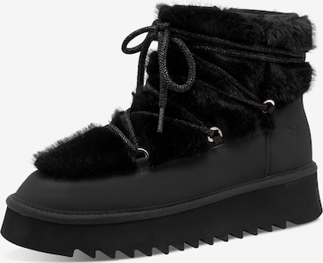 Après-ski Tamaris en noir : devant