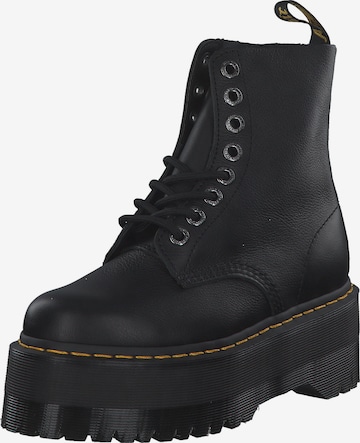 juoda Dr. Martens Suvarstomieji kulkšnis dengiantys batai '1460 Pascal Max': priekis