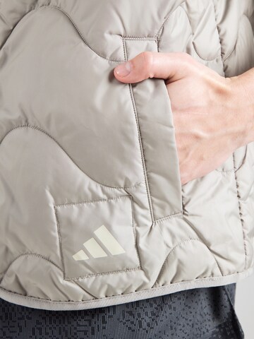Gilet de sport 'NUGANIC' ADIDAS SPORTSWEAR en beige