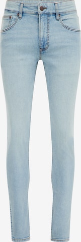 WE Fashion Skinny Jeans 'Blue Ridge' in Blauw: voorkant